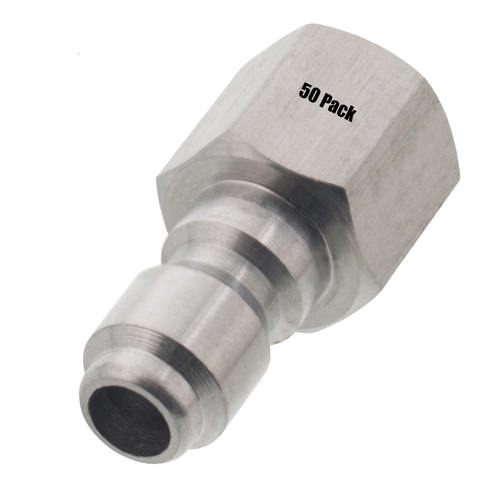 (50) 1/4″ FPT Female Stainless Steel Plug Quick Connect Coupler Pressure Washer