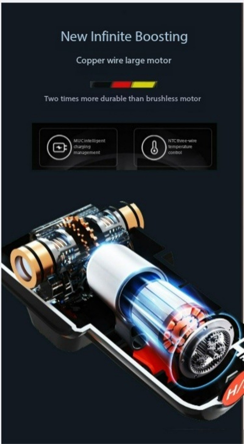 220V Electric Pressure Booster Charger for Vehicles and Home Watering