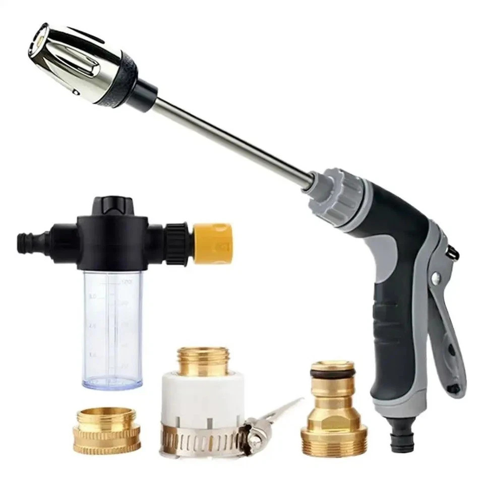 Aquoxis Cordless Cleaning Device Converts Garden Hose to Pressure Washer