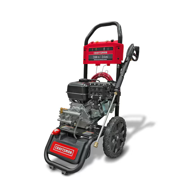 CRAFTSMAN (50-State) 3100-PSI 2.4-GPM Cold Water Gas Pressure washer with 4 Spra