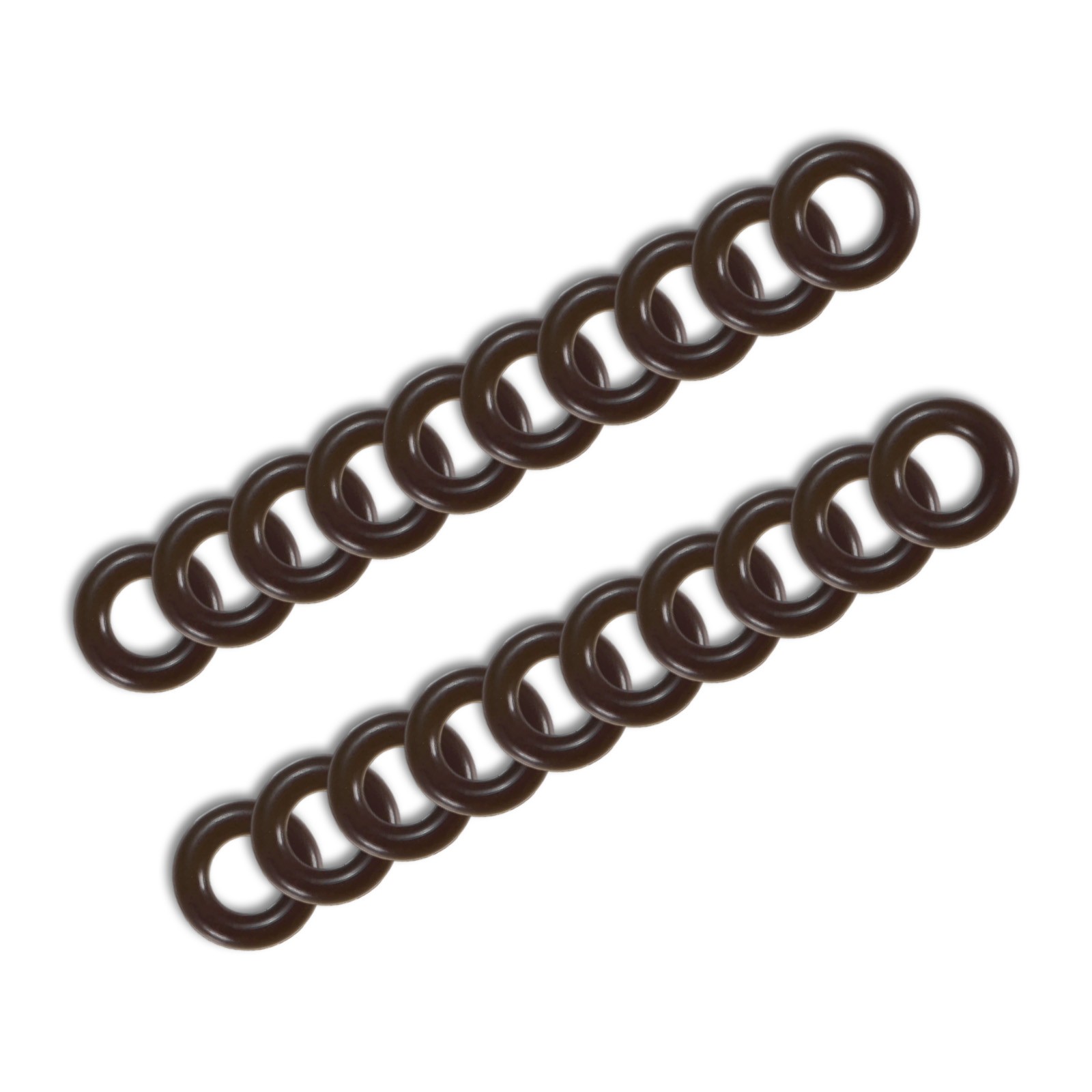 20-Pack 1/5″ Fluorine Rubber O Ring Assortment Kit for Gas Connections