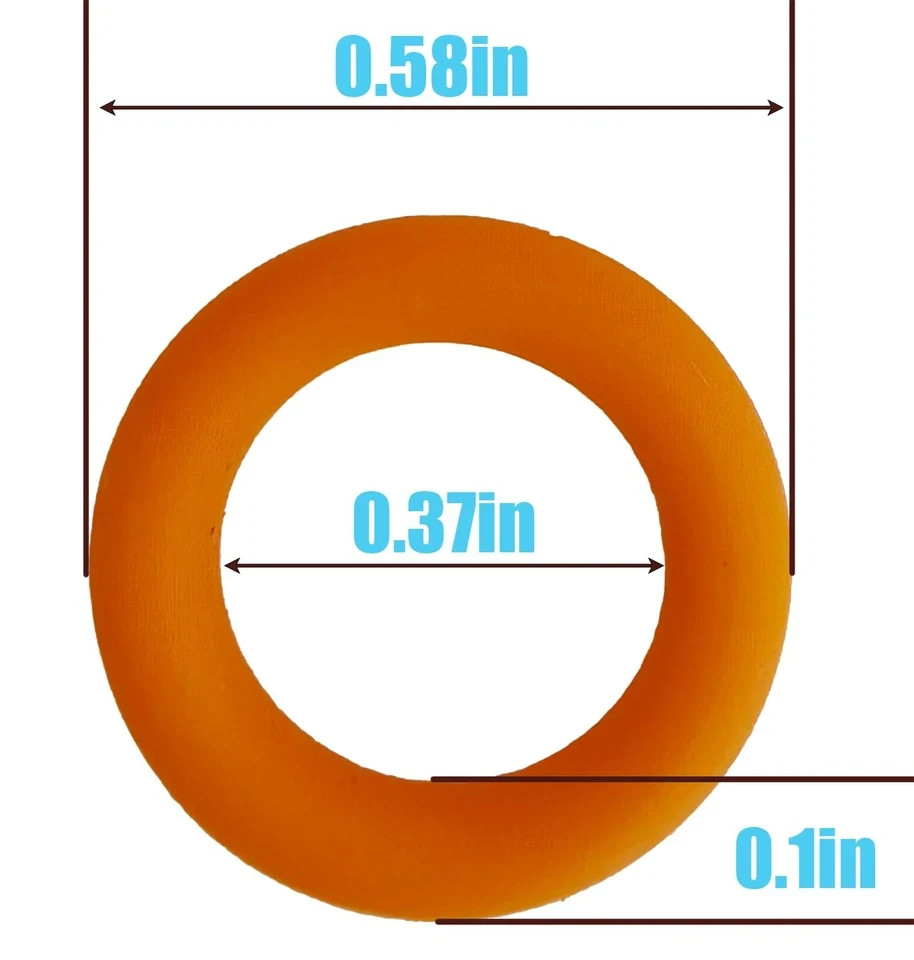 1/4″ & 3/8” Pressure Washer Quick Coulper Colored O-Rings 50+50 100 Pack （Or…
