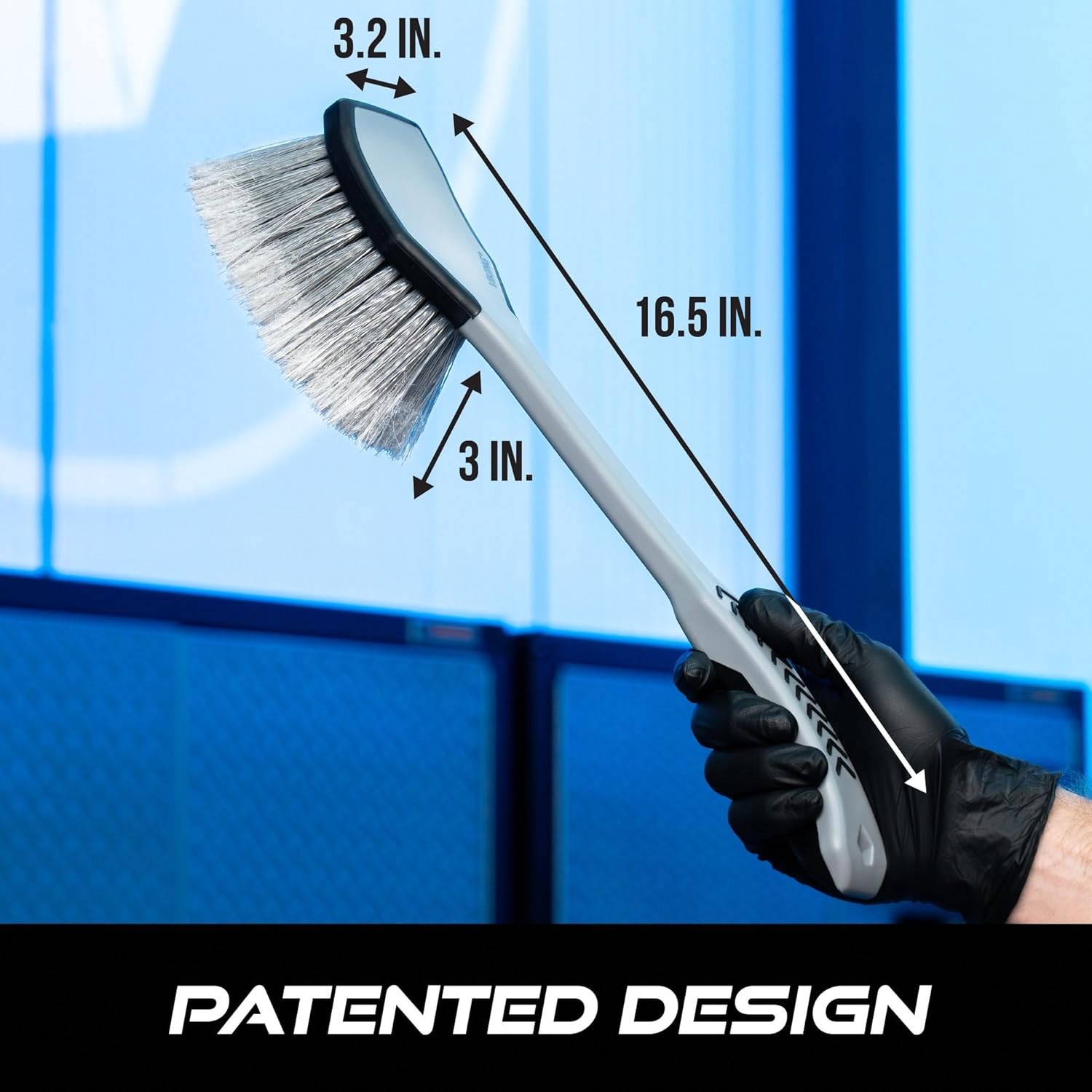 VIKING Car Wash Brush Wheel Fender Brush Tire Cleaner 16.5 Inch