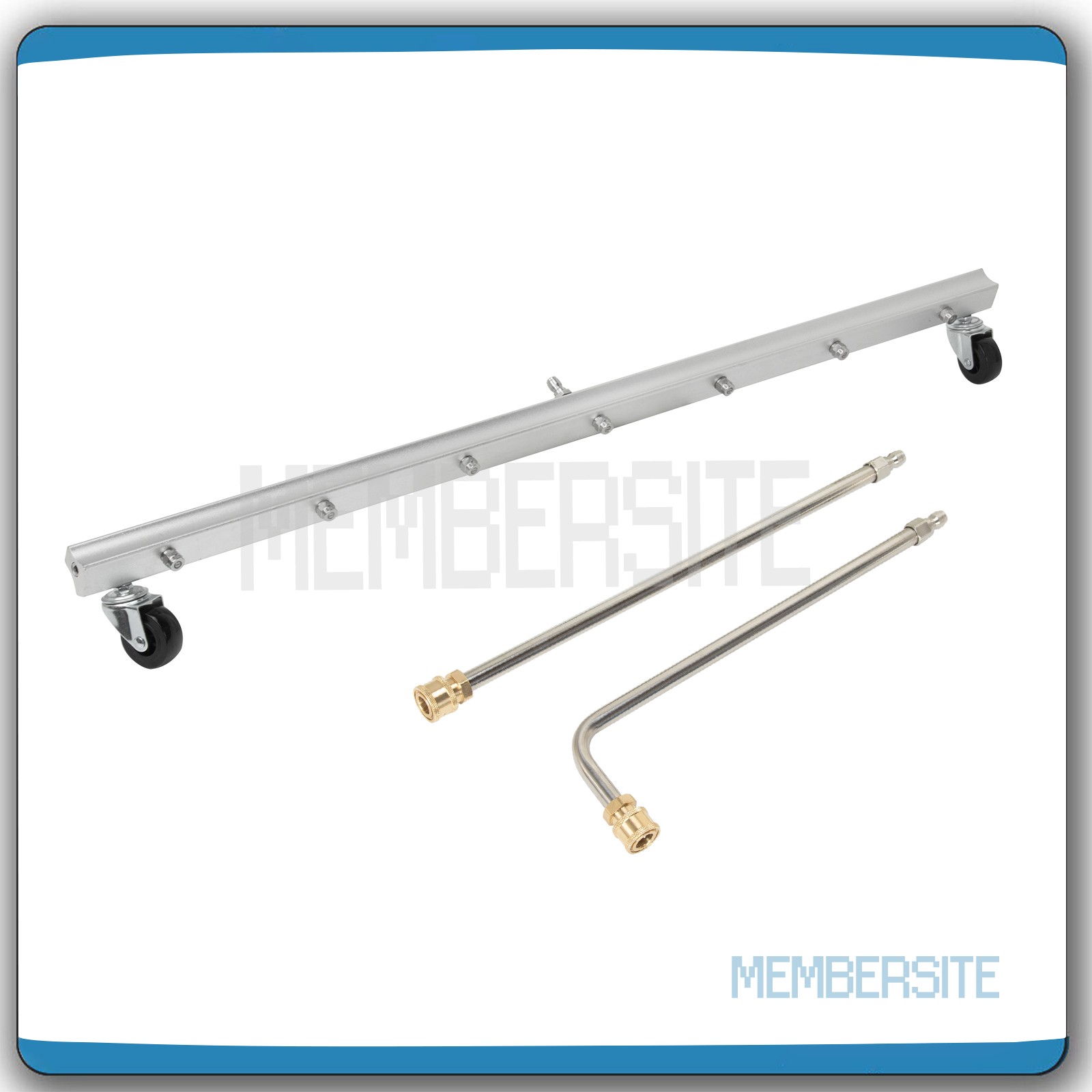 39.37″ Pressure Washer Undercarriage Cleaner Surface Car Chassis Washer 4000 PSI