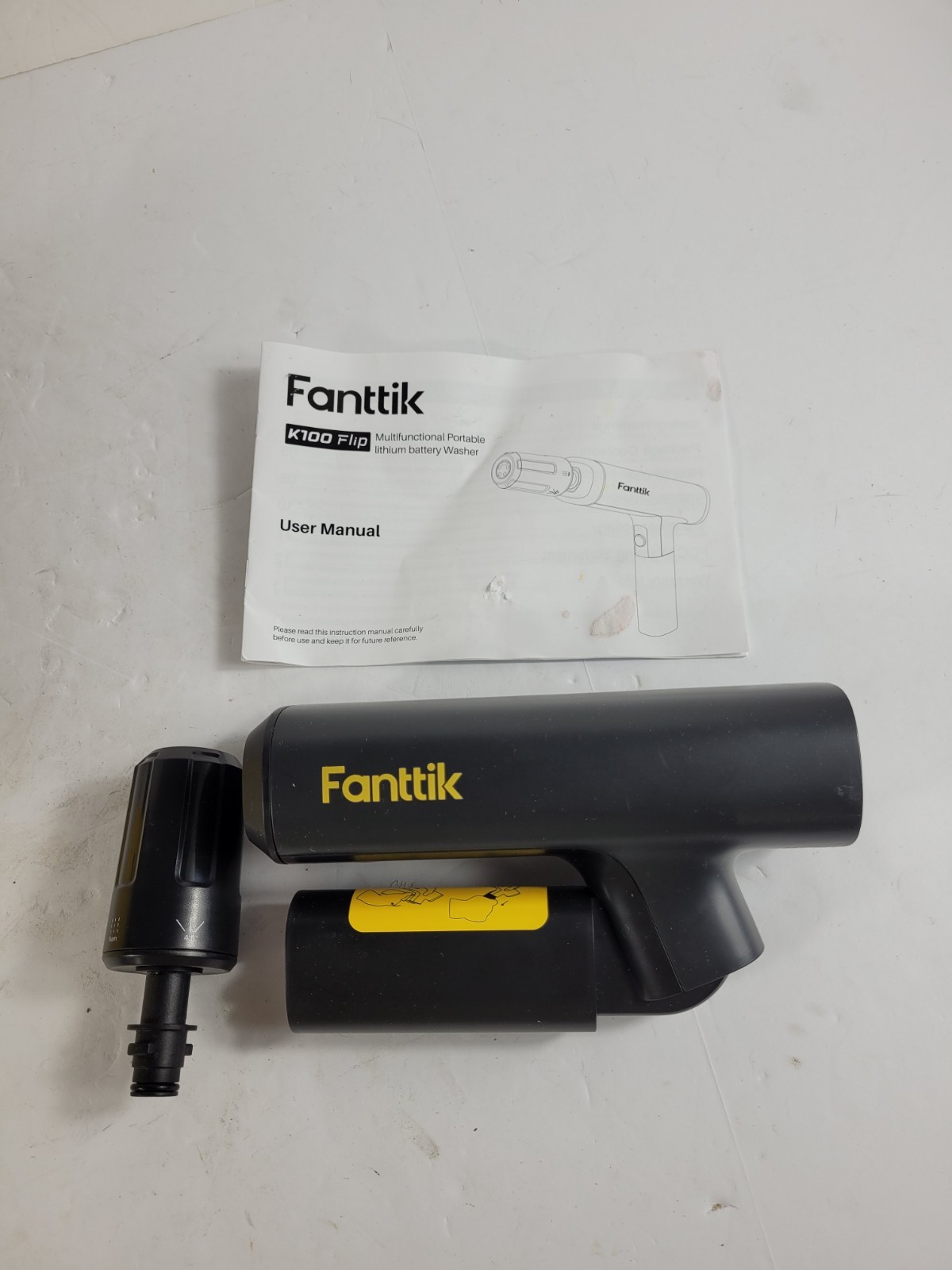 Fanttik K100 Flip Portable Cordless Sprayer Foldable Pressure Washer