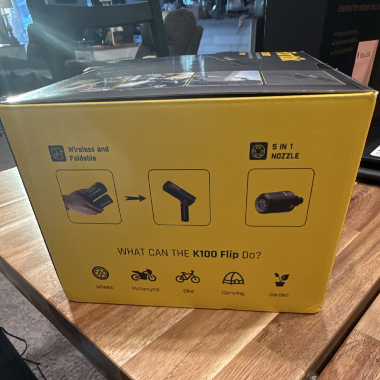 Fanttik K100 Flip Portable Wireless Foldable 5 in 1 Cold Water Pressure Washer