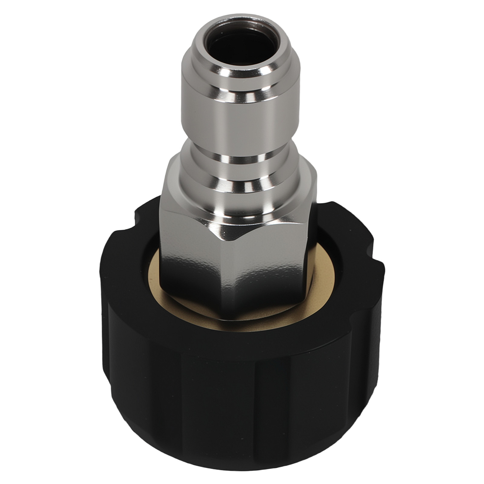 High Pressure Washer Brass Adapter M22-15mm to 3/8 Inch Quick Connect 2 Pack