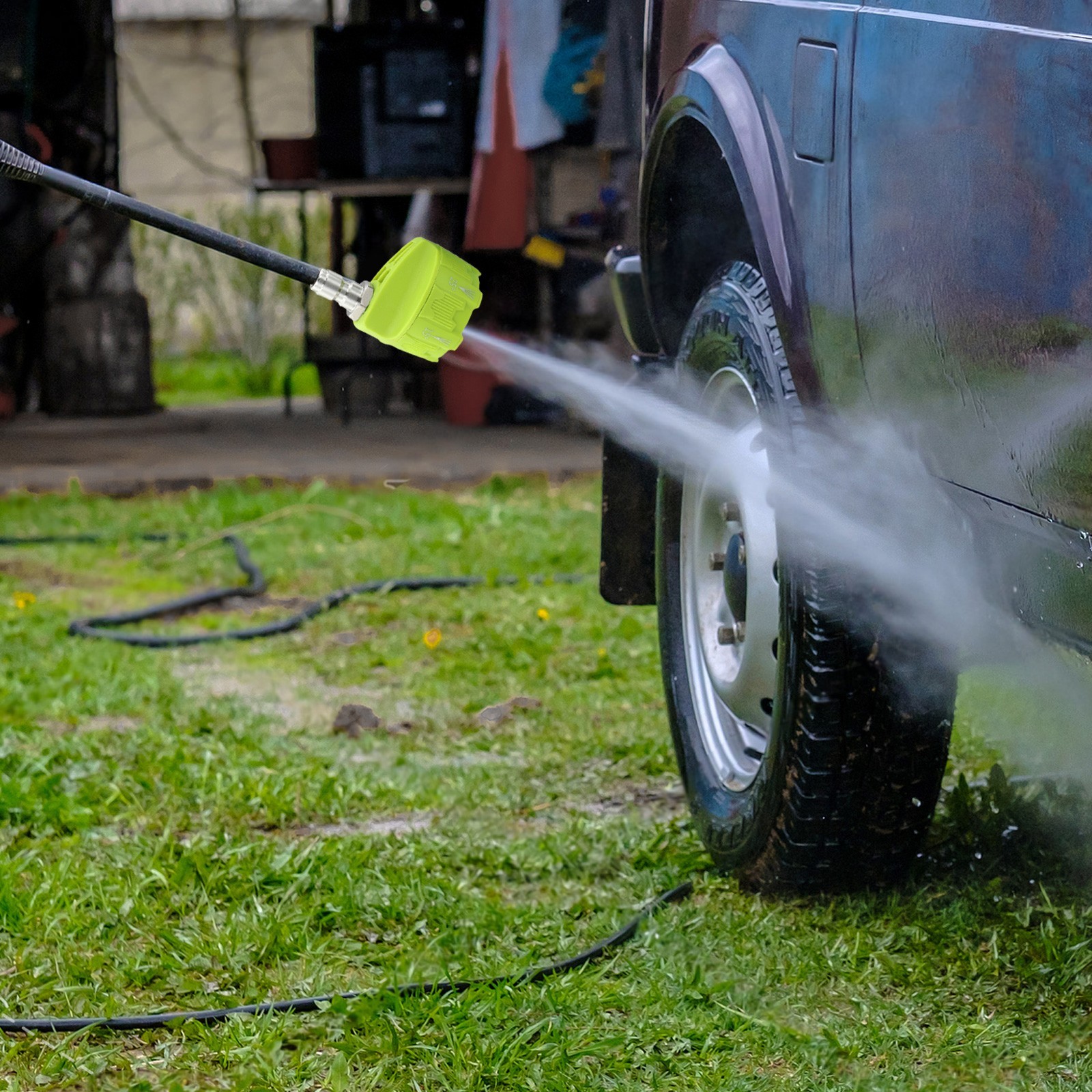 Innovative Design The Quick Connect Feature of a Portable Washing Tool