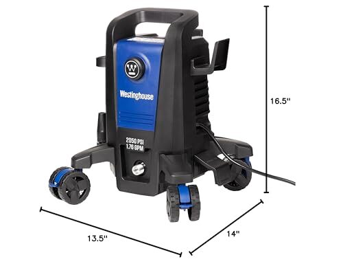 Westinghouse ePX3100 Electric Pressure Washer, 2300 Max PSI 1.76 Max GPM with An