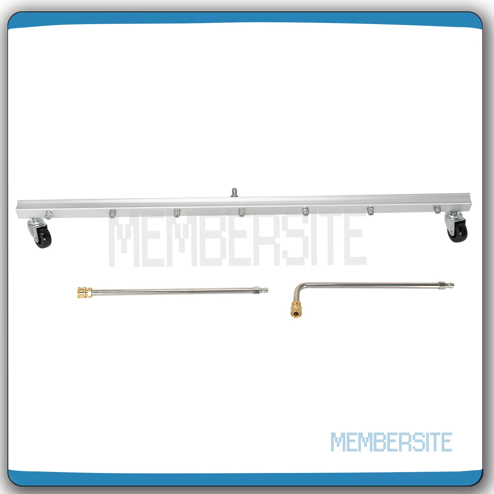 39.37″ Pressure Washer Undercarriage Cleaner Surface Car Chassis Washer 4000 PSI
