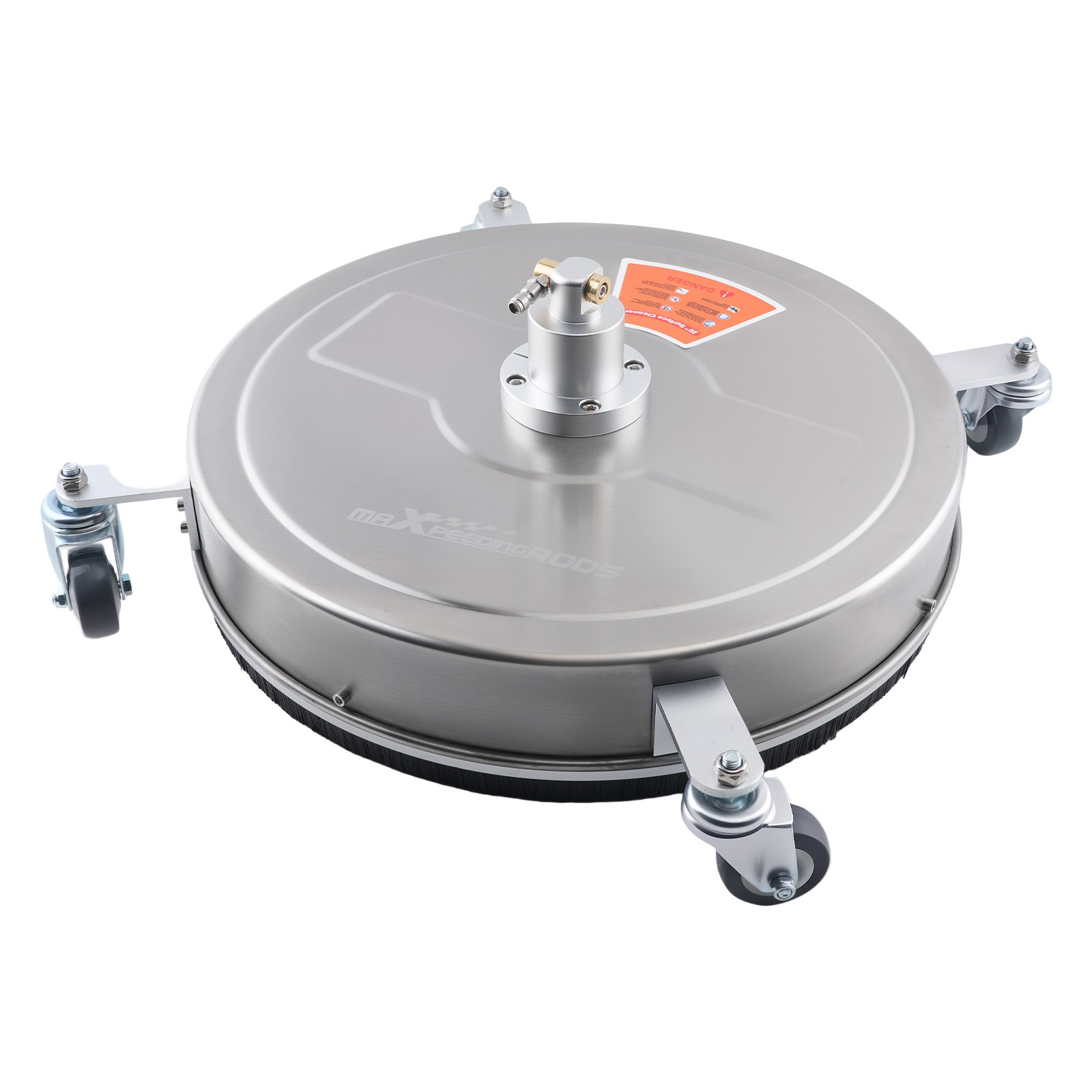 20″ Pressure Washer Surface Cleaner 4200PSI Stainless Anti-Splash Skirt