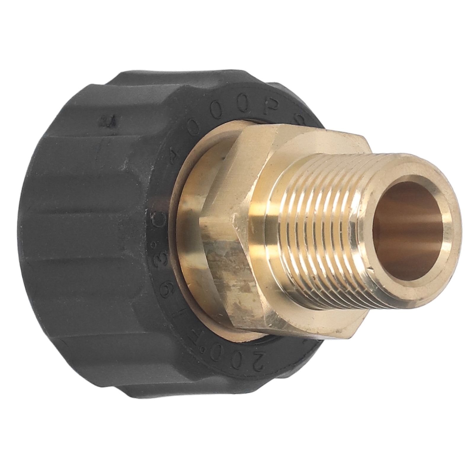 (Male G3/8 To Female M22 14mm)Pressure Washer Adapter Hose Connector 5000PSI