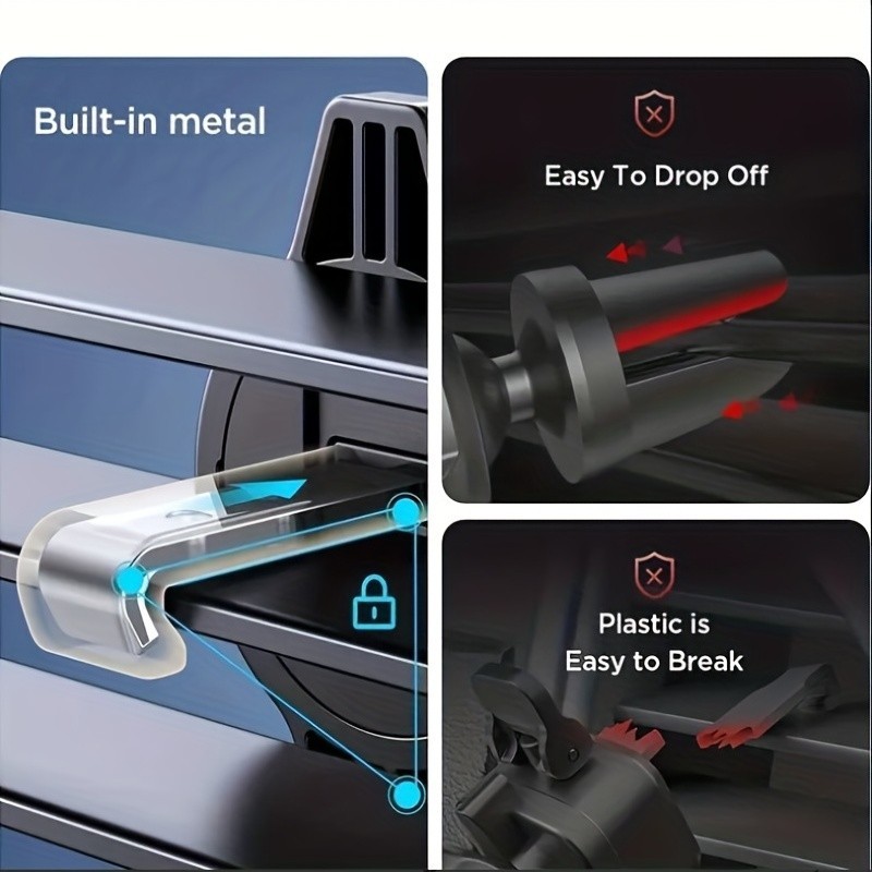 360° Universal Air Vent Mobile Phone Holder In Car Stand Cradle Mount GPS iPhone