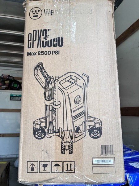 Westinghouse ePX3500 Cold Water Pressure Washer 2500 PSI Corded Electric Wheeled