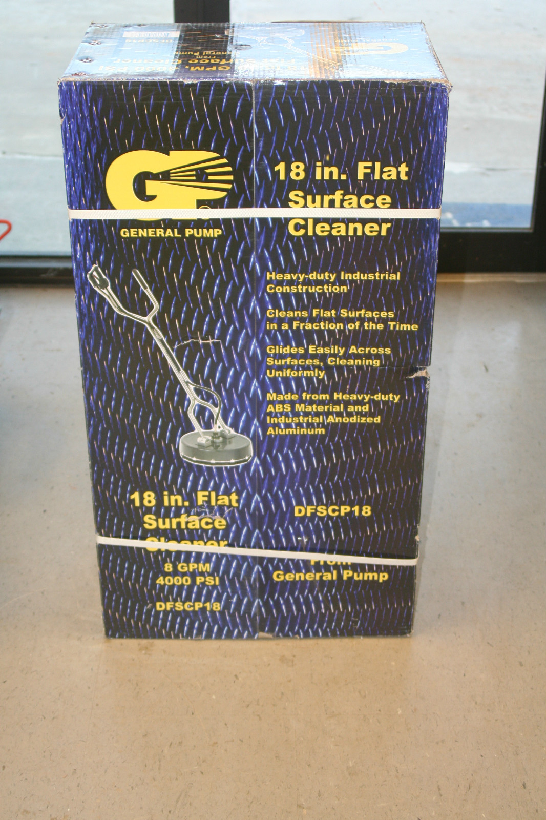 General Pump 18″ Hammerhead Surface Cleaner with Greasable Swivel