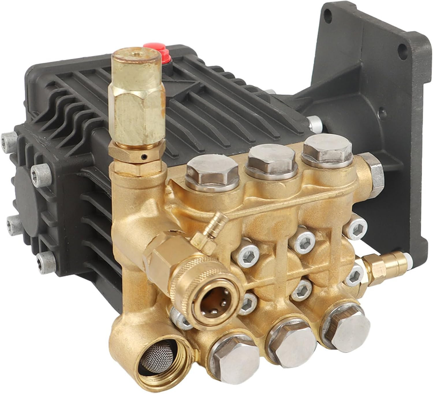 4400 PSI 4 GPM 1-Inch Shaft Pressure Wash Pump Used to Help Clean Walls, Roads E