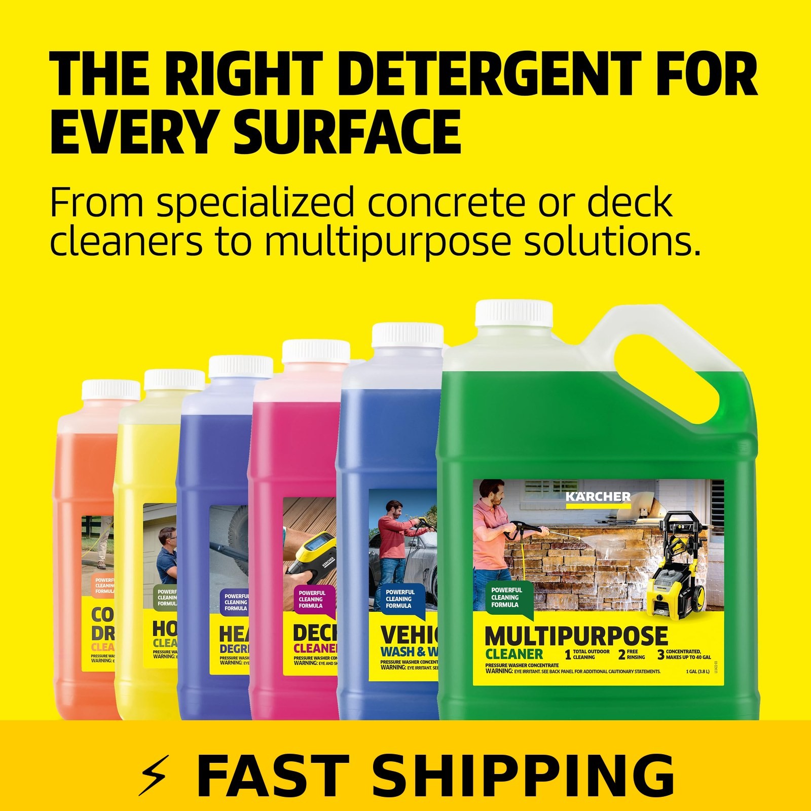 KÄRCHER Vehicle Wash and Wax Detergent – Cleans Cars, Bikes, Trucks