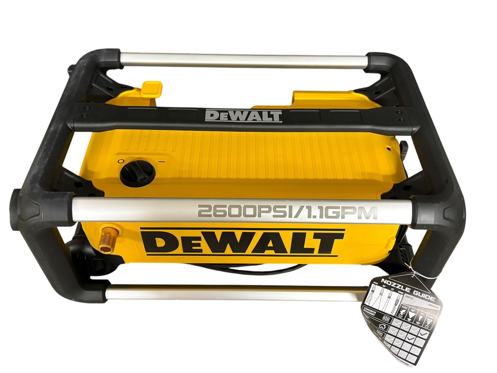 DEFECTIVE DeWalt DWPW2600 13 Amp Jobsite Electric Pressure Washer