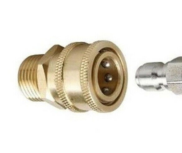 Quick Connect Pressure Washer Adapter M22-14 mm Swivel to 3/8 inch