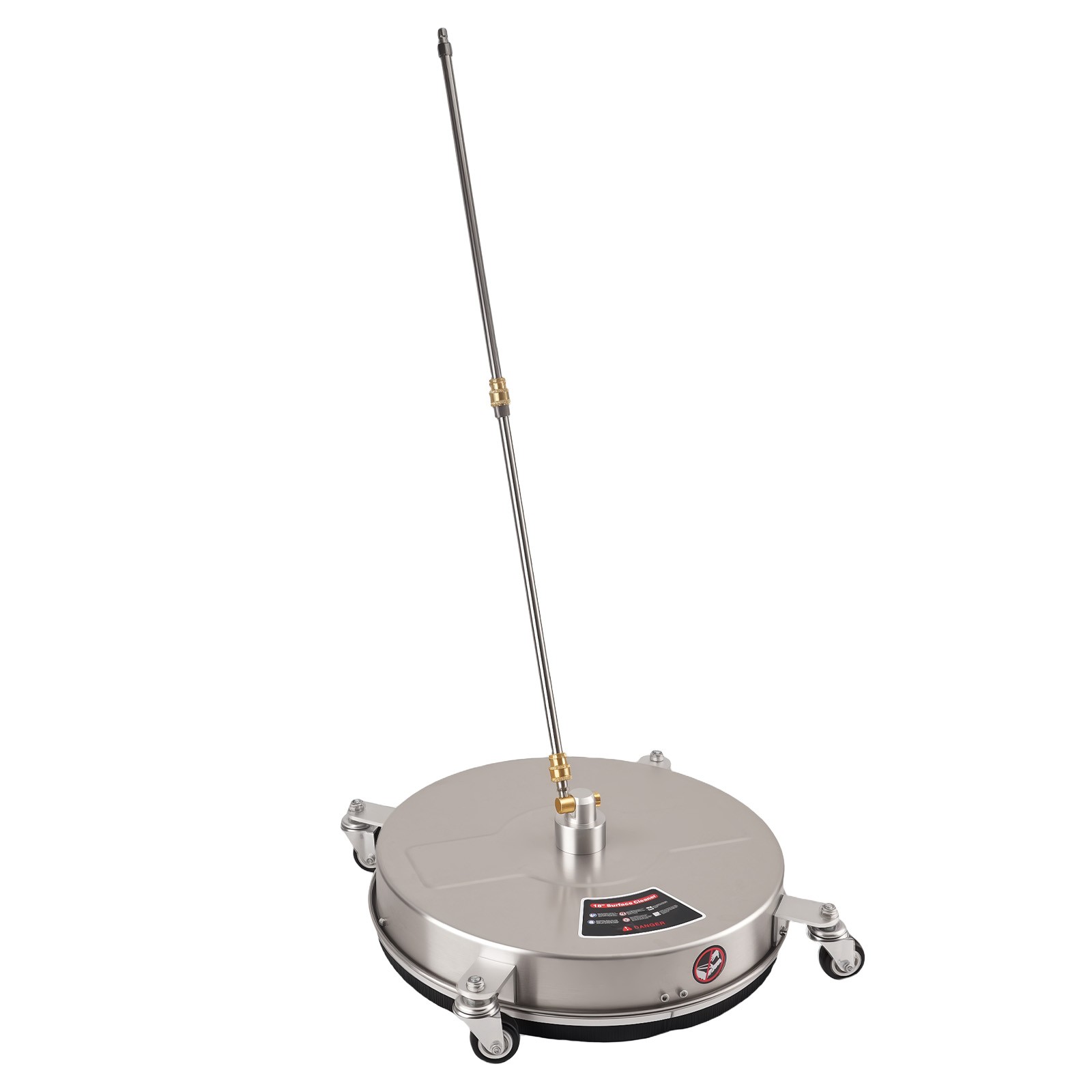 18″ Pressure Washer Surface Cleaner 4000 PSI Stainless 1/4″ Quick Connect New