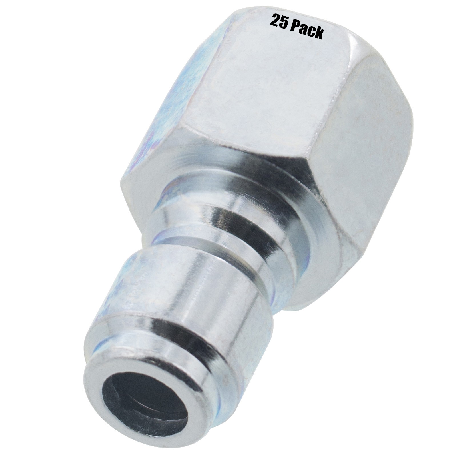 25 pack of Pressure Washer 3/8″ Female NPT to Quick Connect Plug Zinc Coupler