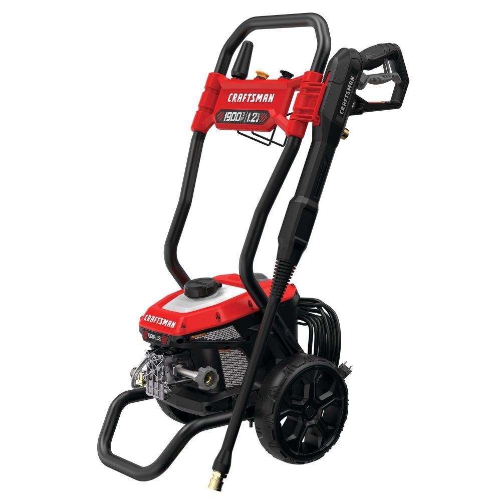 Craftsman 1900 Psi 1.2 Gpm Electric Cold Water Pressure Washer With 3 Spray