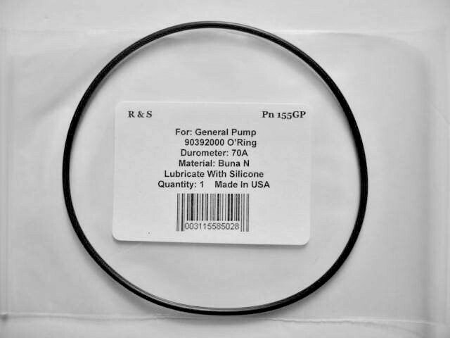 General Pump 90392000 O-ring / R&S 155GP / Buna N Material