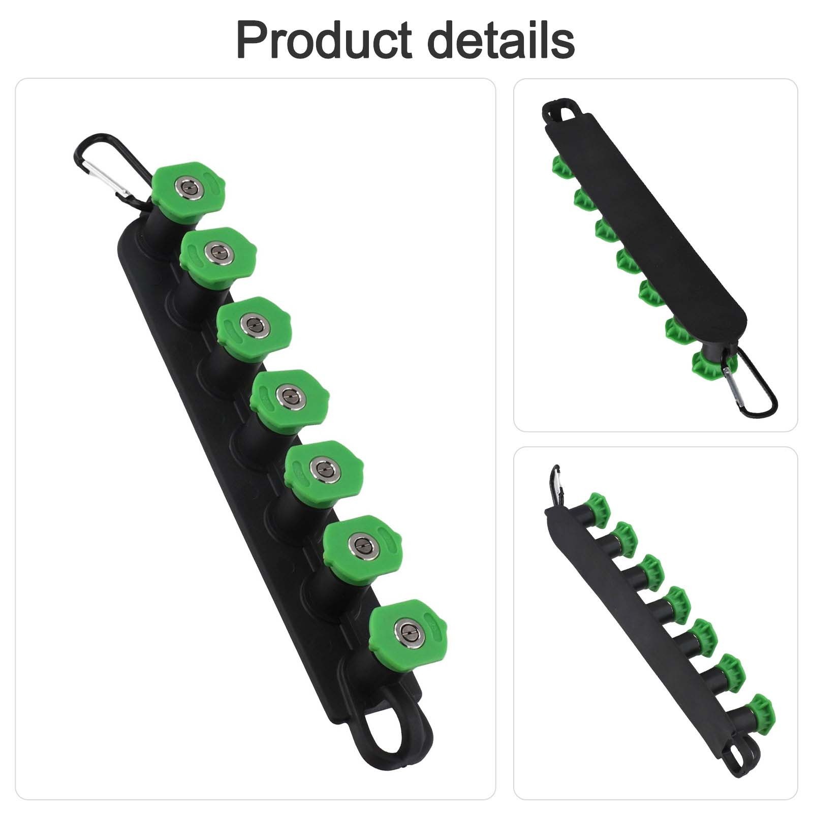 4000 PSI Nozzle Kit Compatible With Most Washers Powerful Cleaning Performance