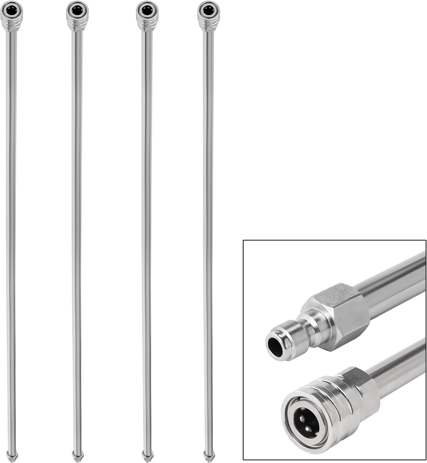 Pressure Washer Wand Extension, 240 Inch Replacement Pressure Washer Lance, S…