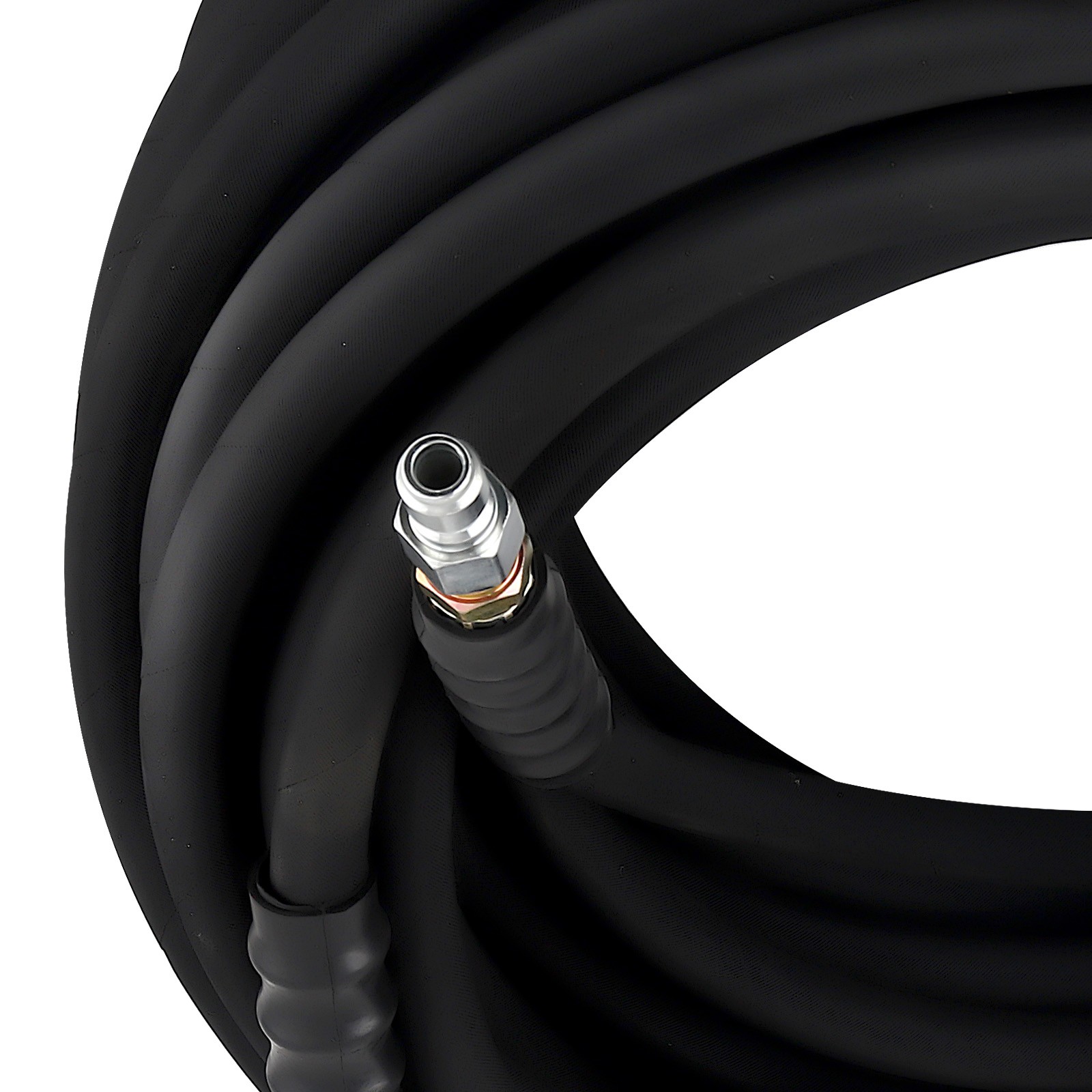 100FT 3/8″ x 6000psi Water Pressure Washer Hose Kink-Resistant Non-Marking