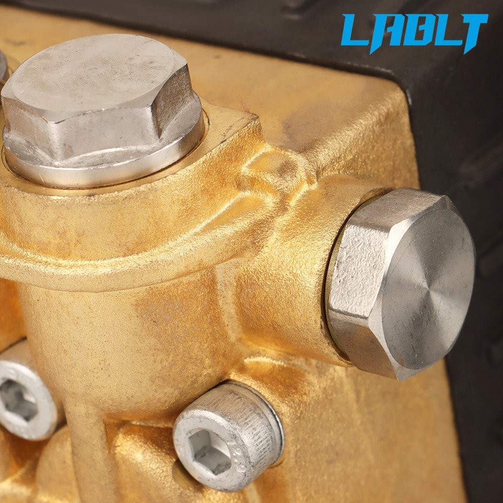 LABLT G: 3000 psi at 4 US gpm, 9 hp at 3400 rpm 1-in Shaft Pressure Washer Pump
