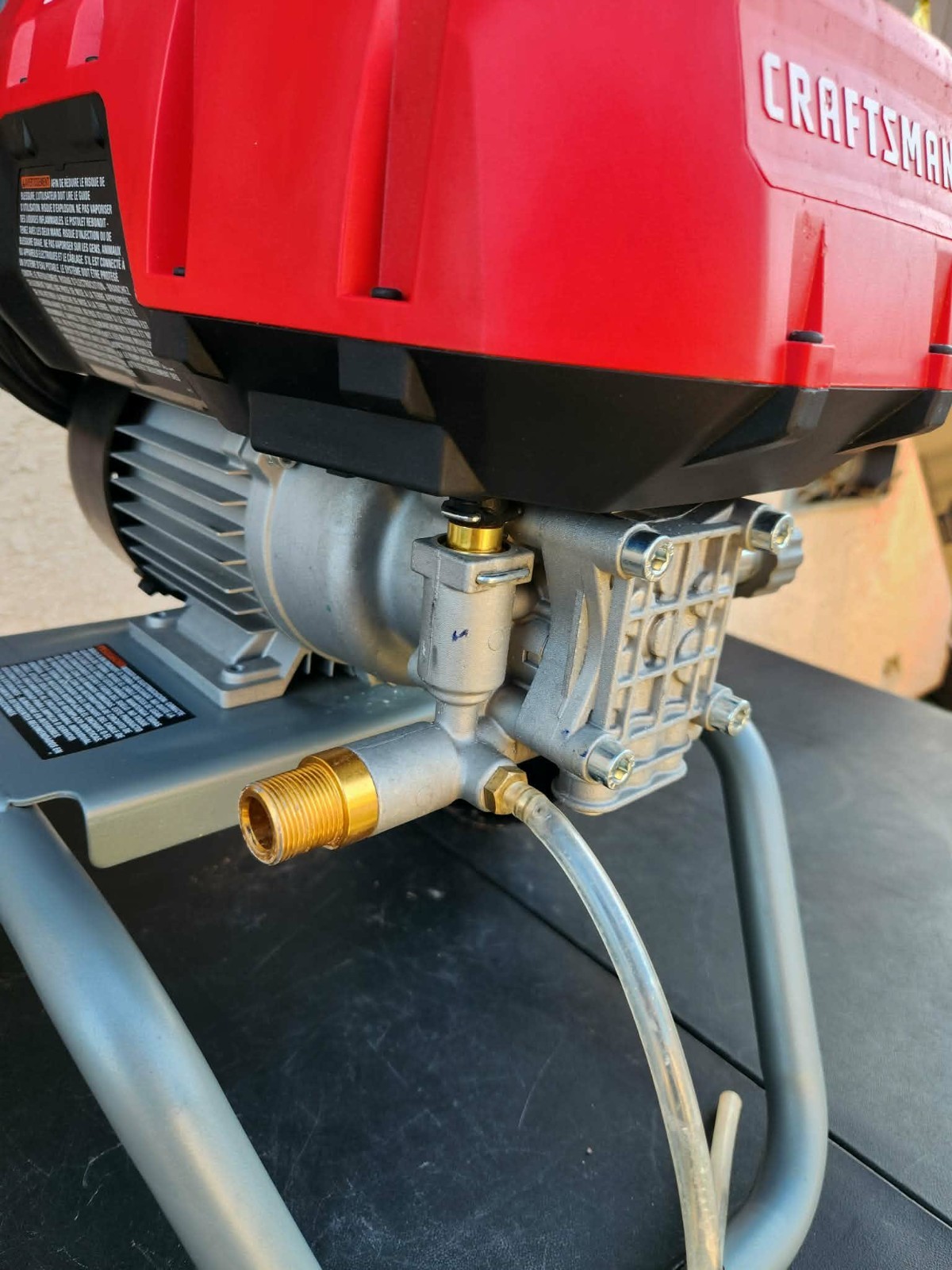 Craftsman 2400-PSI 1.1-GPM Corded Electric Pressure Washer For Parts Untested