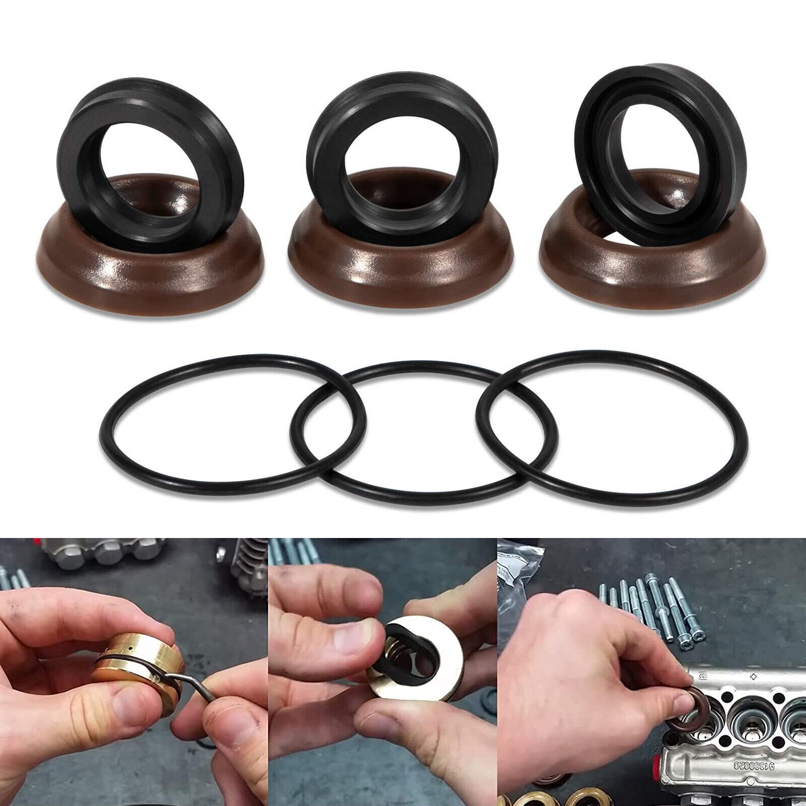 AR1857 Seal Packing Kit 18mm XR Annovi Reverberi Pressure Washer Pump RK RKA RKV
