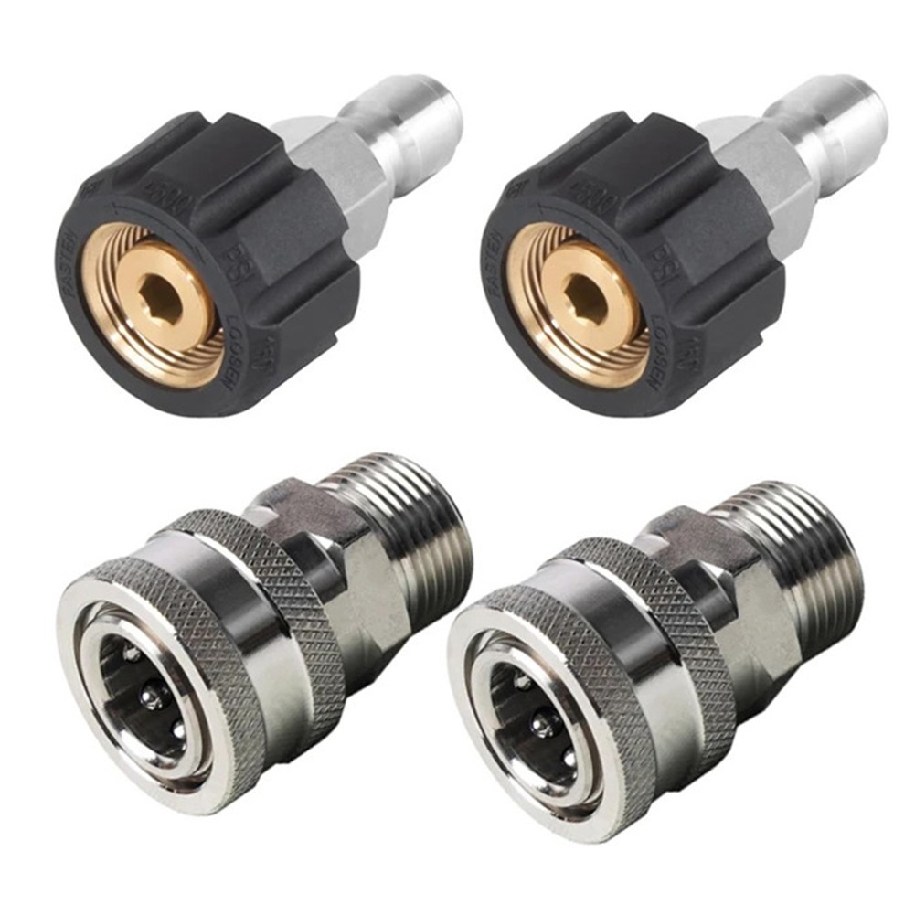 Heavily Engineered Quick Connect Set Suitable for Tough Cleaning Conditions