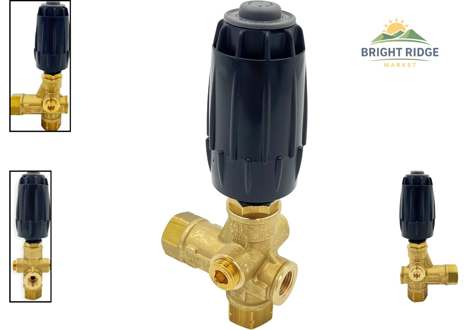 Annovi Reverberi -310 Unloader, Black Spring, 4500 PSI, 10.5 GPM, Adjustment …