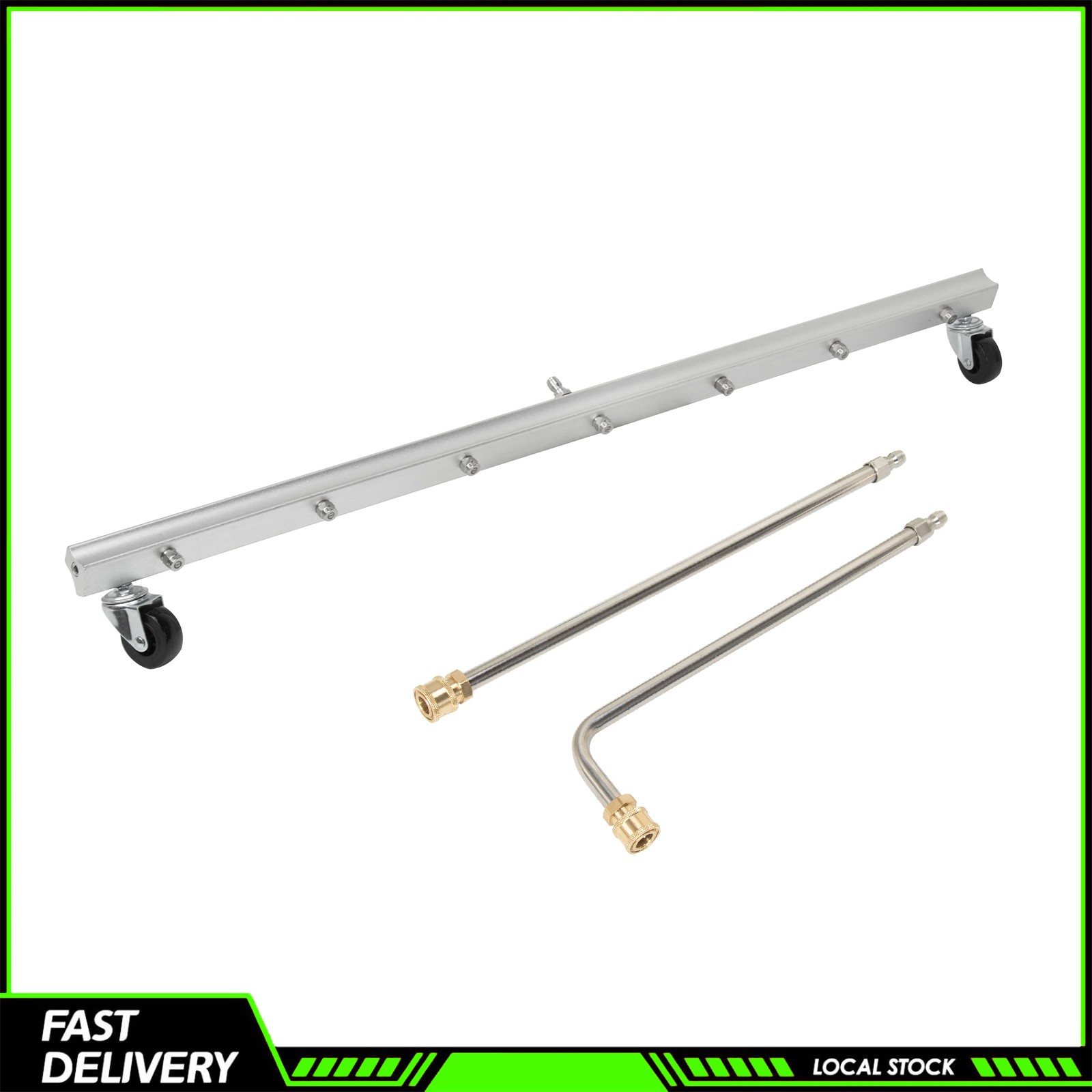 4000PSI Under Car Pressure Washer Undercarriage Cleaner Underbody Wash Broom 39″