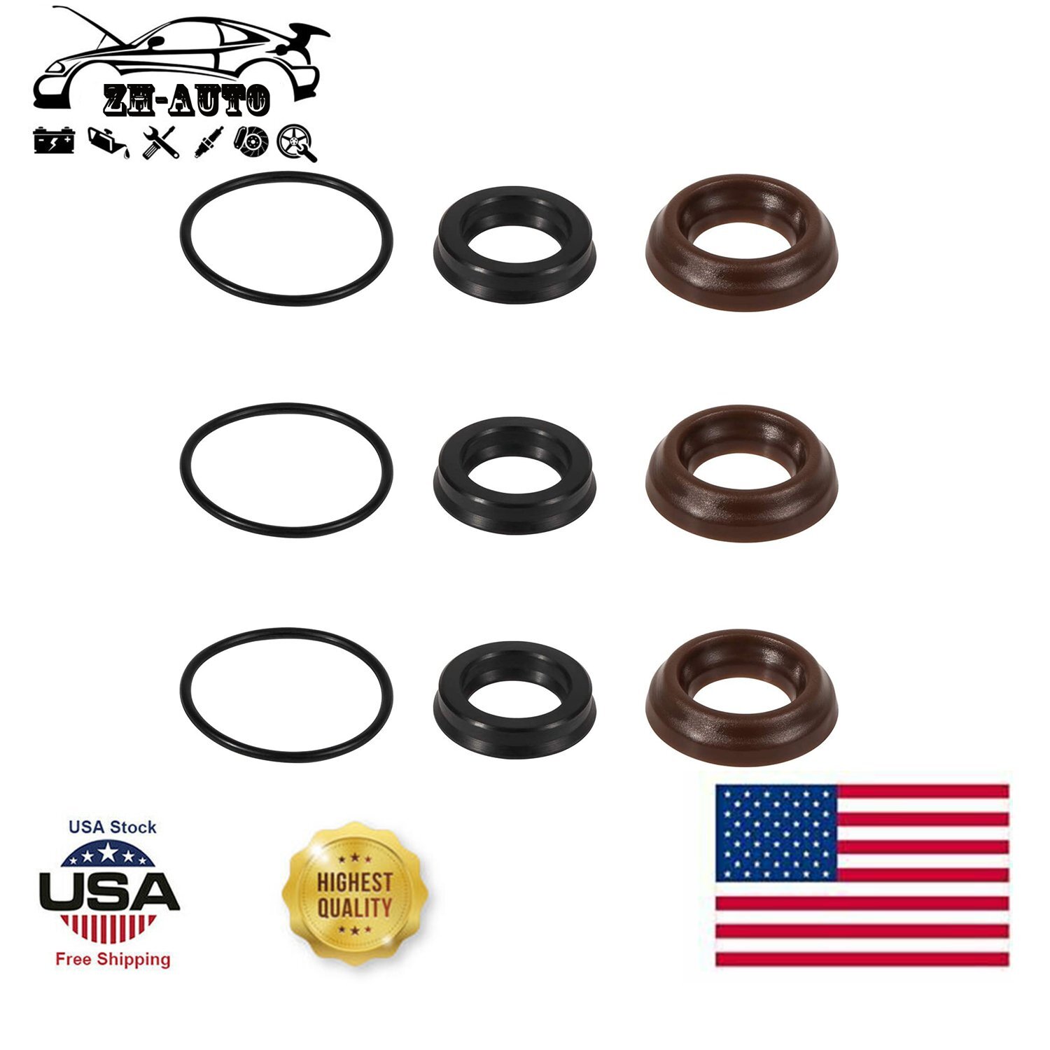 AR1857 Packing Kit 18mm XR Seal Repair For Annovi Reverberi Pressure Washer Pump