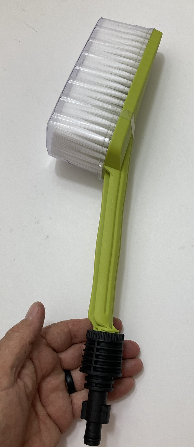 Sun Joe Feather Bristle Pressure Washer Utility Brush for SPX Series NOS