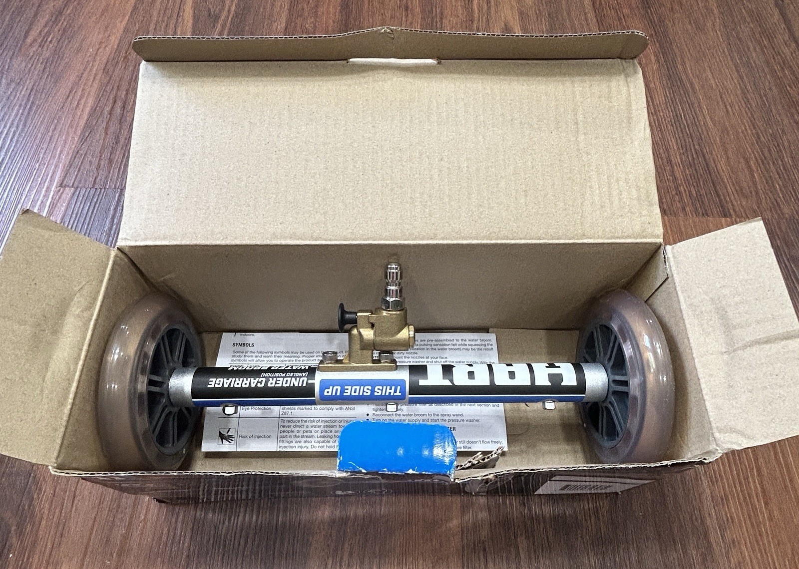 HART 11 ” Inch Water Broom Undercarriage Surface Cleaner Pressure Washer 3300psi