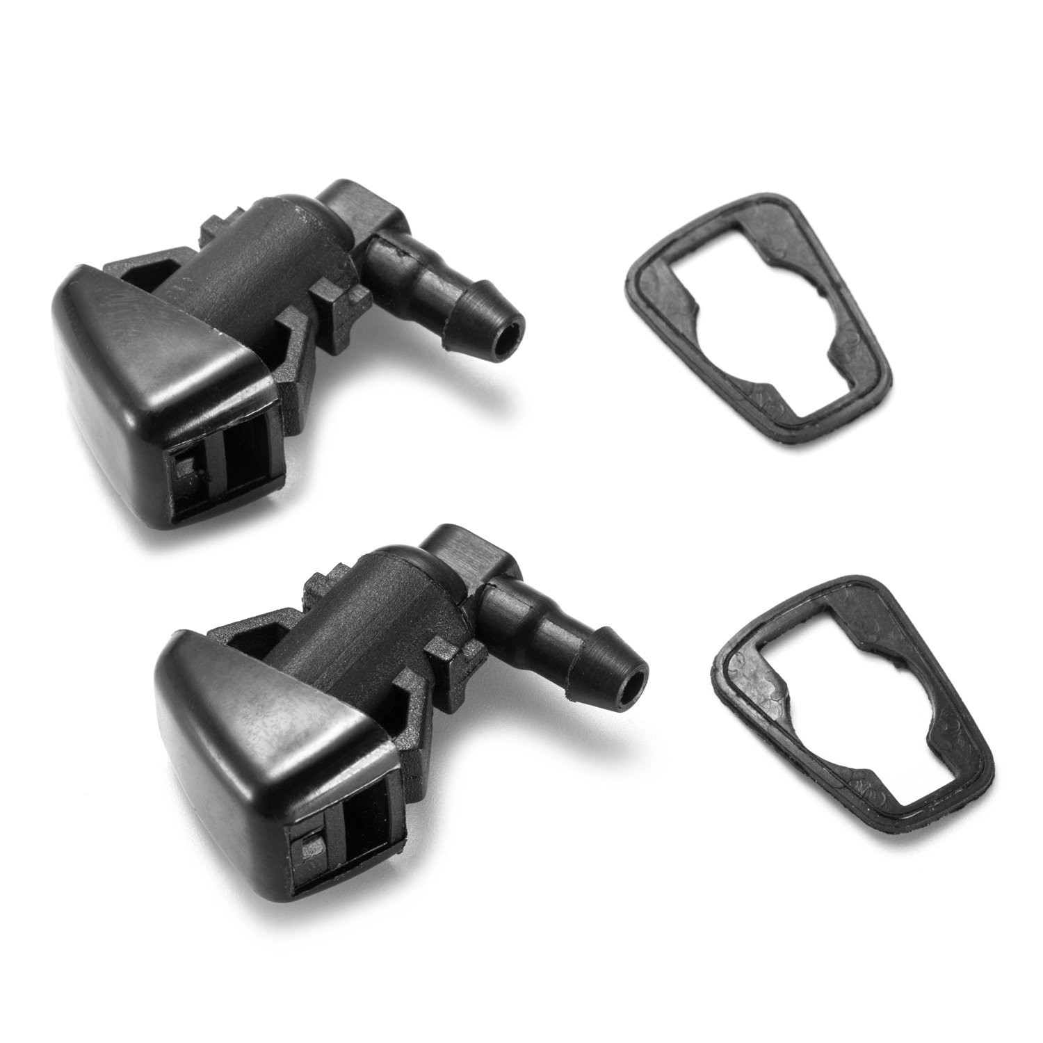 2 Front Windshield Washer Nozzle Jet Kit fit for 2008 2009 2010 Ford F-250 F-…