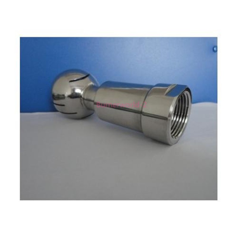 3/8“ 1/2″ 3/4″ 1” 2″ Rotating Tank Washing Nozzle CIP Rotary Spray Ball Cleaning