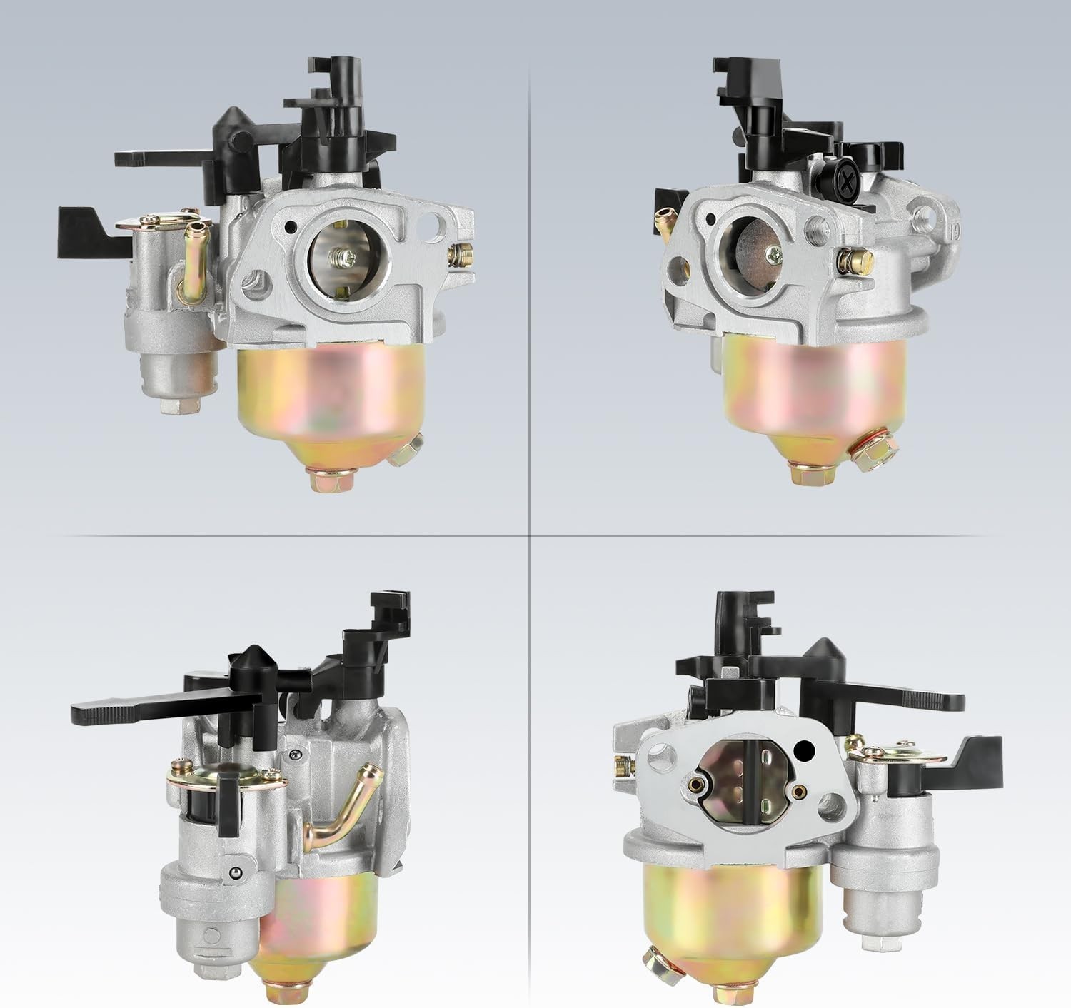 Powerhorse 750143 Carburetor with Enhanced Gasket & Extended Levers – 212cc 6HP