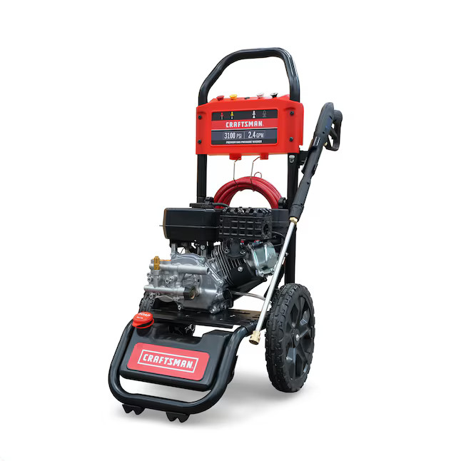 CRAFTSMAN (49-State) 3100-PSI 2.4-GPM Cold Water Gas Pressure washer with 4 Spra