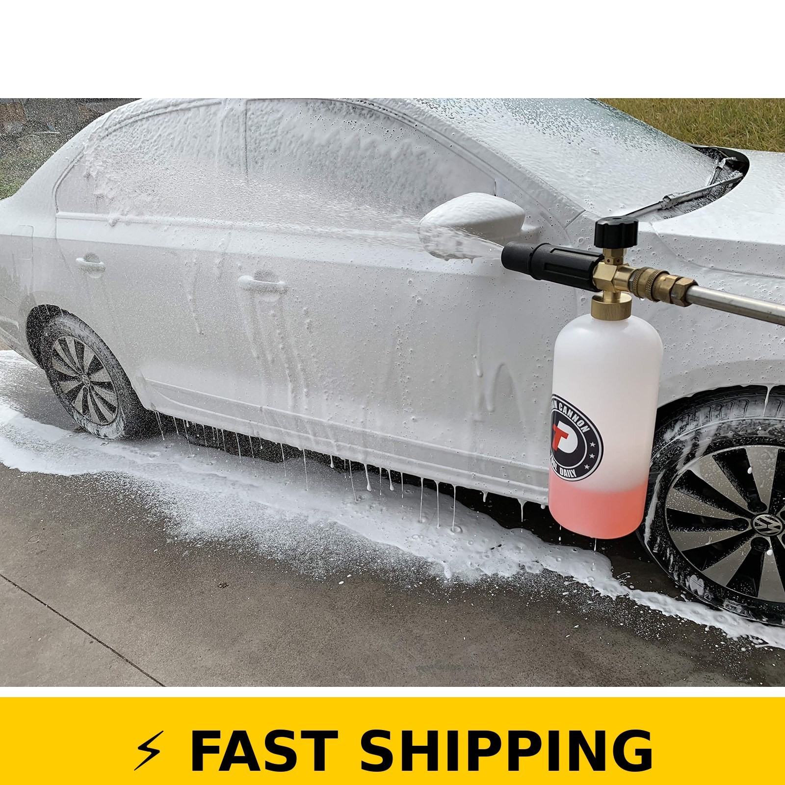 Tool Daily Foam Cannon 1L with 5 Pressure Washer Nozzle Tips