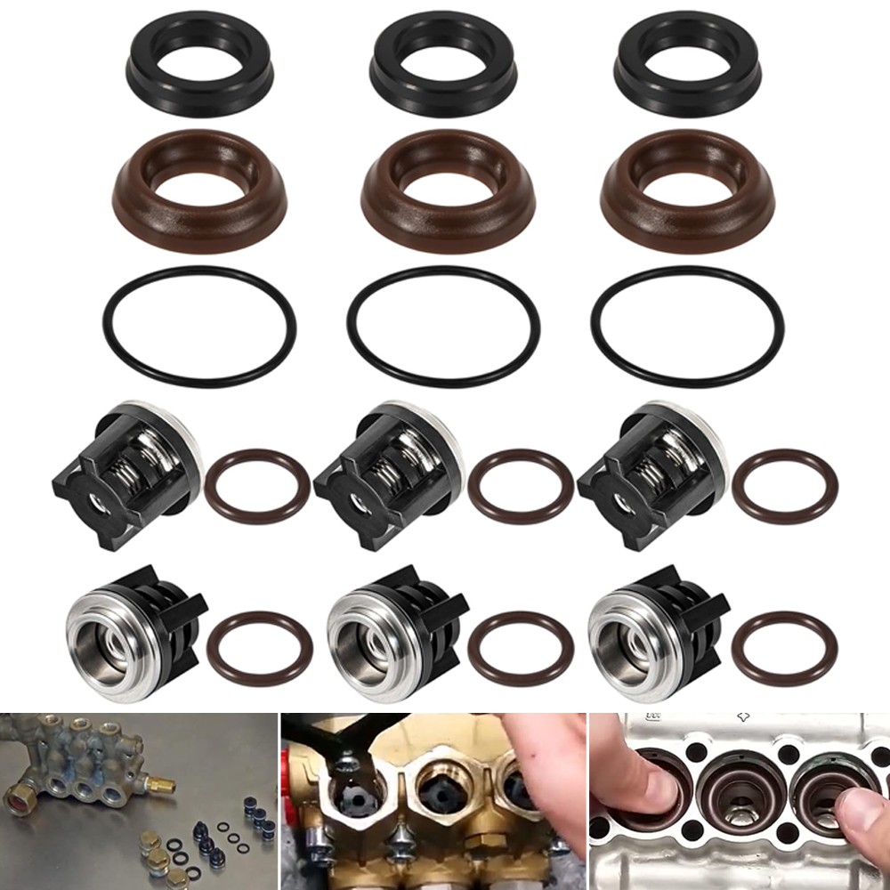 AR1828 Pump Check Valves Kit & AR1857 Pressure Washer Packing Kit for 18mm XR RK