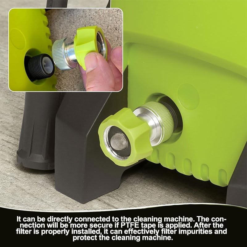 Garden Hose to Pressure Washer Adapter, 3/4″ Female Inlet for SPX Series