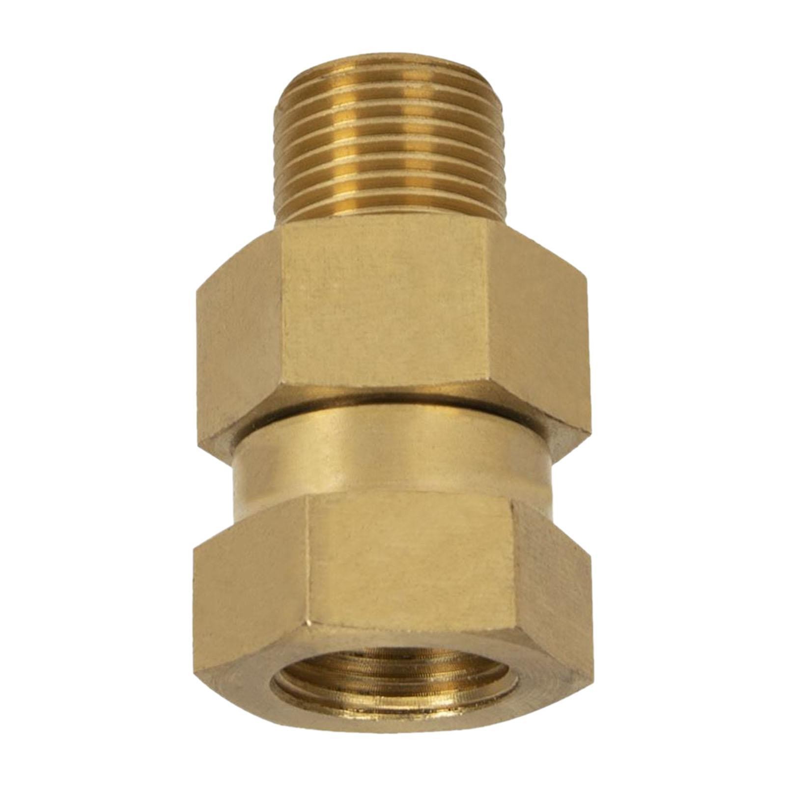Pressure Washer Swivel Connector G3/8 Male to Female Swivel Coupling