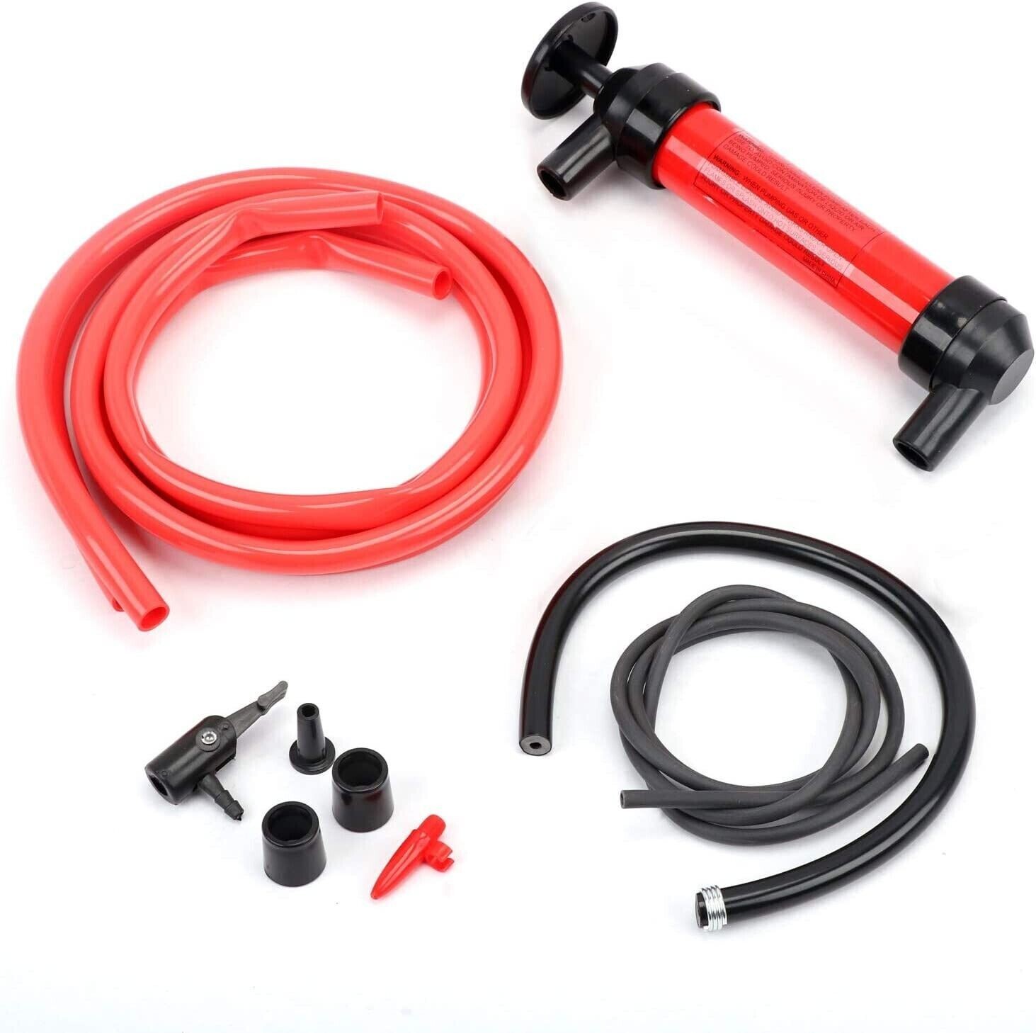 Multi-Use Siphon Oil Transfer Pump Kit for Gas Oil and Liquids