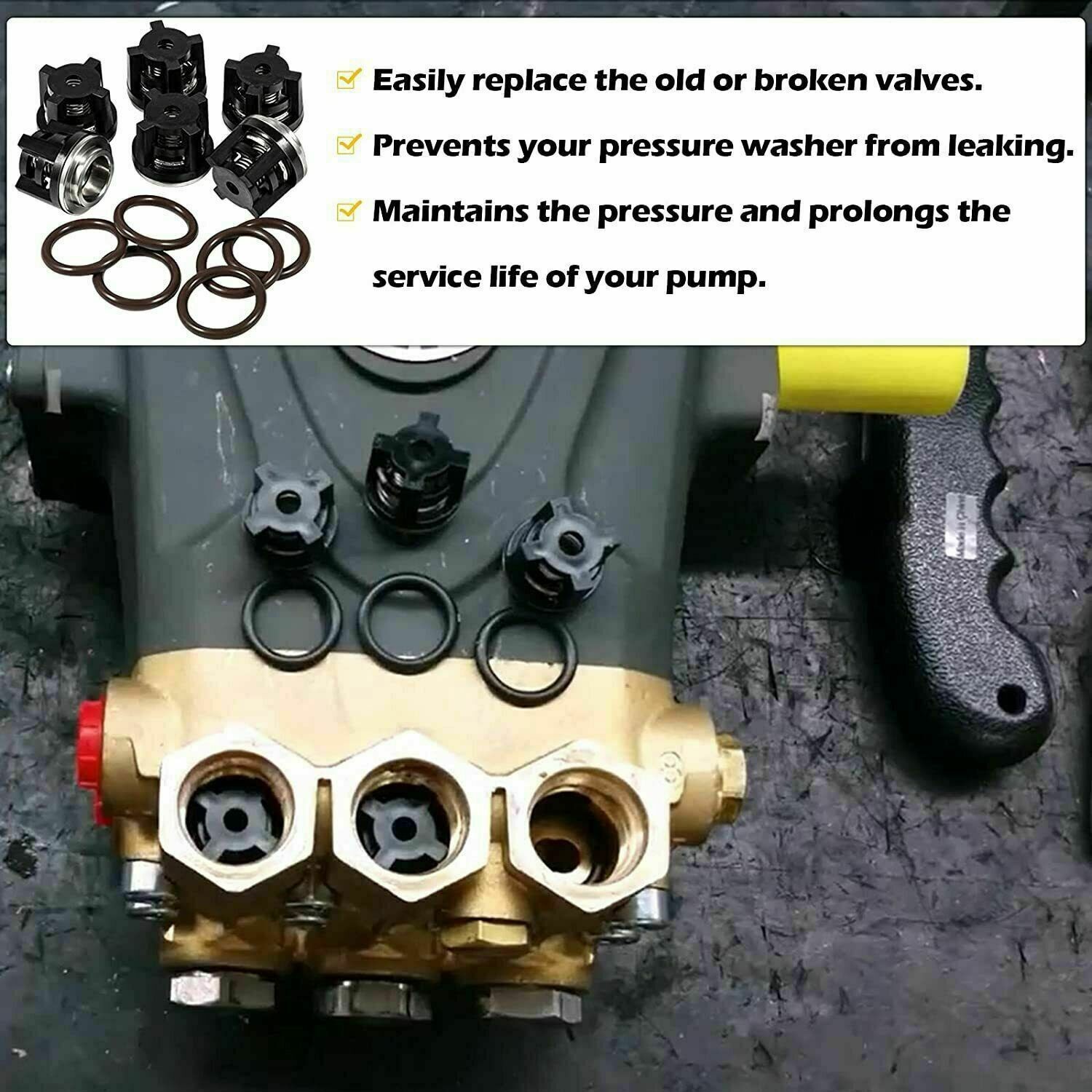 AR1828 for Annovi Reverberi AR Pump Check Valves Kit 18mm XR RK RKA RKV RRV XRC