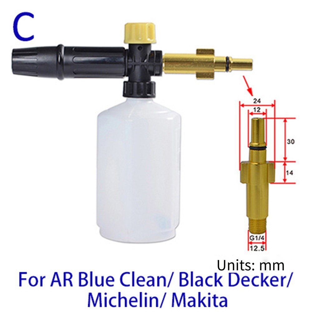 Convenient High Pressure Cleaning Spray Pot with Foam Sprayer for Home Use